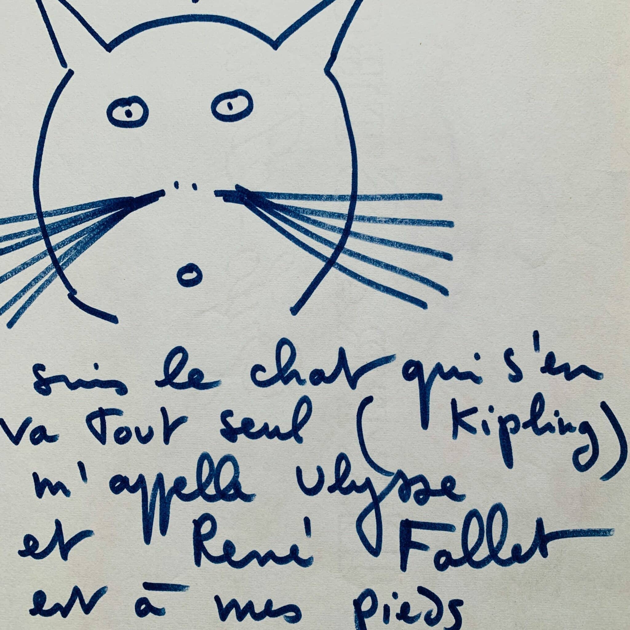 Ulysses the cat by René Fallet