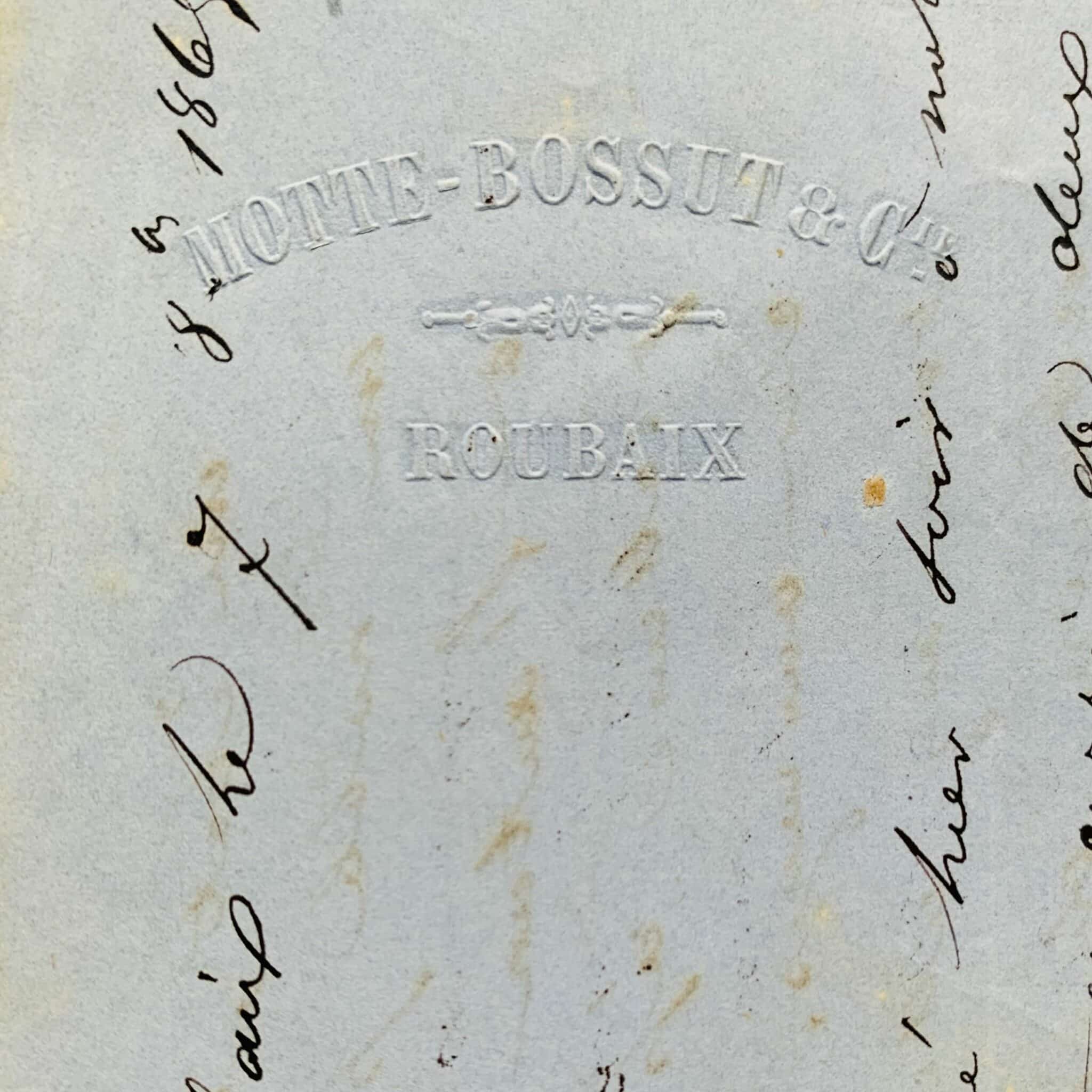 Louis Motte-Bossut, el principal fabricante de Roubaix, da fe de las dificultades de su profesión