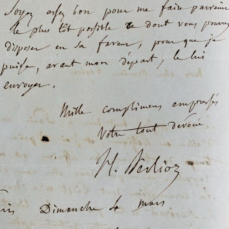 Berlioz aide Franz Liszt à la formation d&rsquo;une association d&rsquo;artistes musiciens