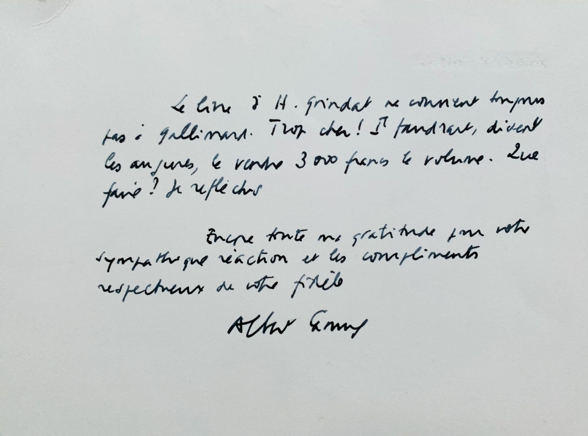 Face aux critiques, Albert Camus préfère garder le silence – vue 3 Face aux critiques, Albert Camus préfère garder le silence – vue 3