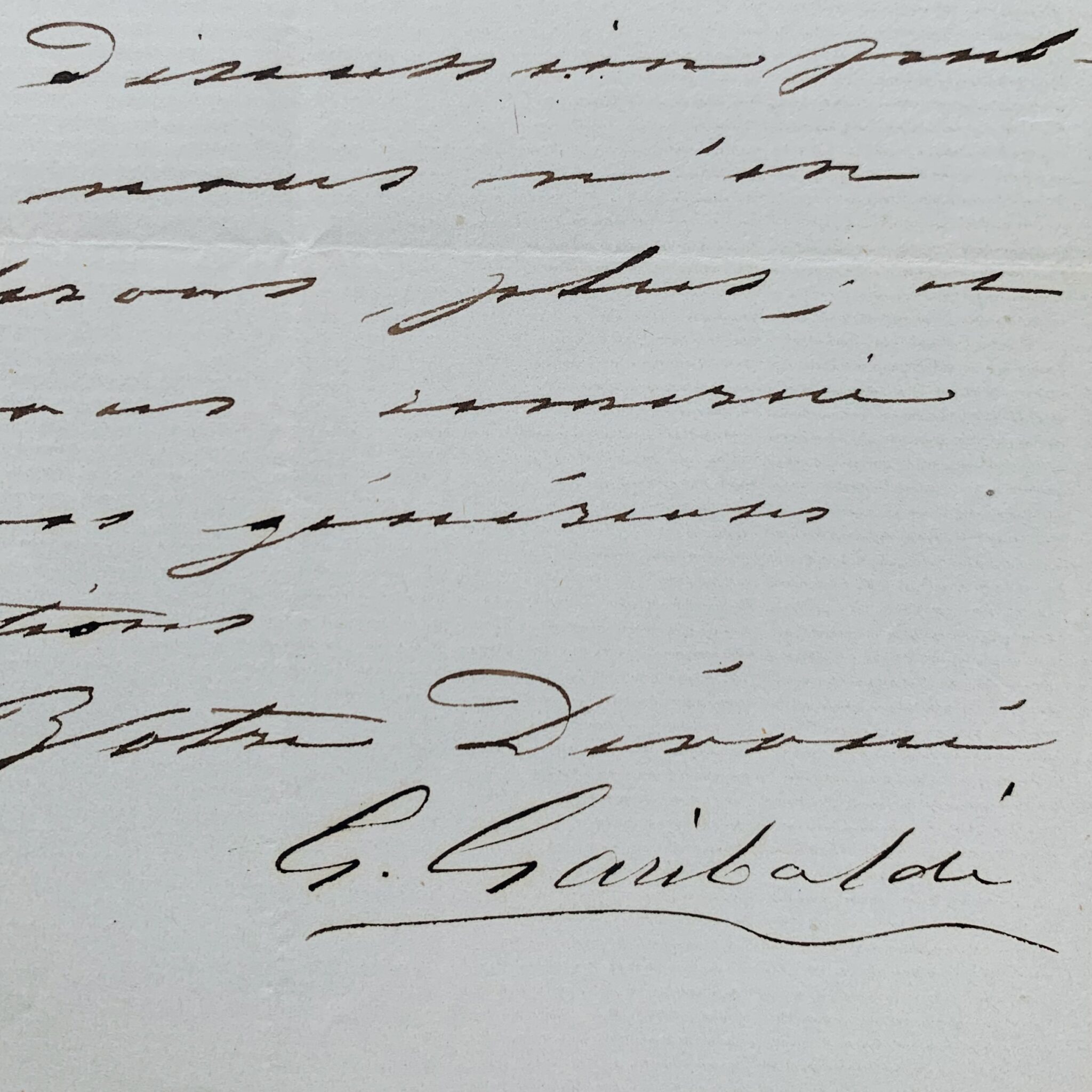 Garibaldi refuse une proposition d'emprunt