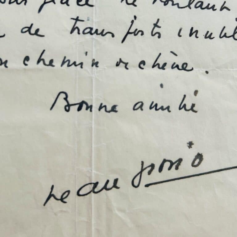 Jean Giono offre des jarres à son ami l&rsquo;éditeur Louis Brun