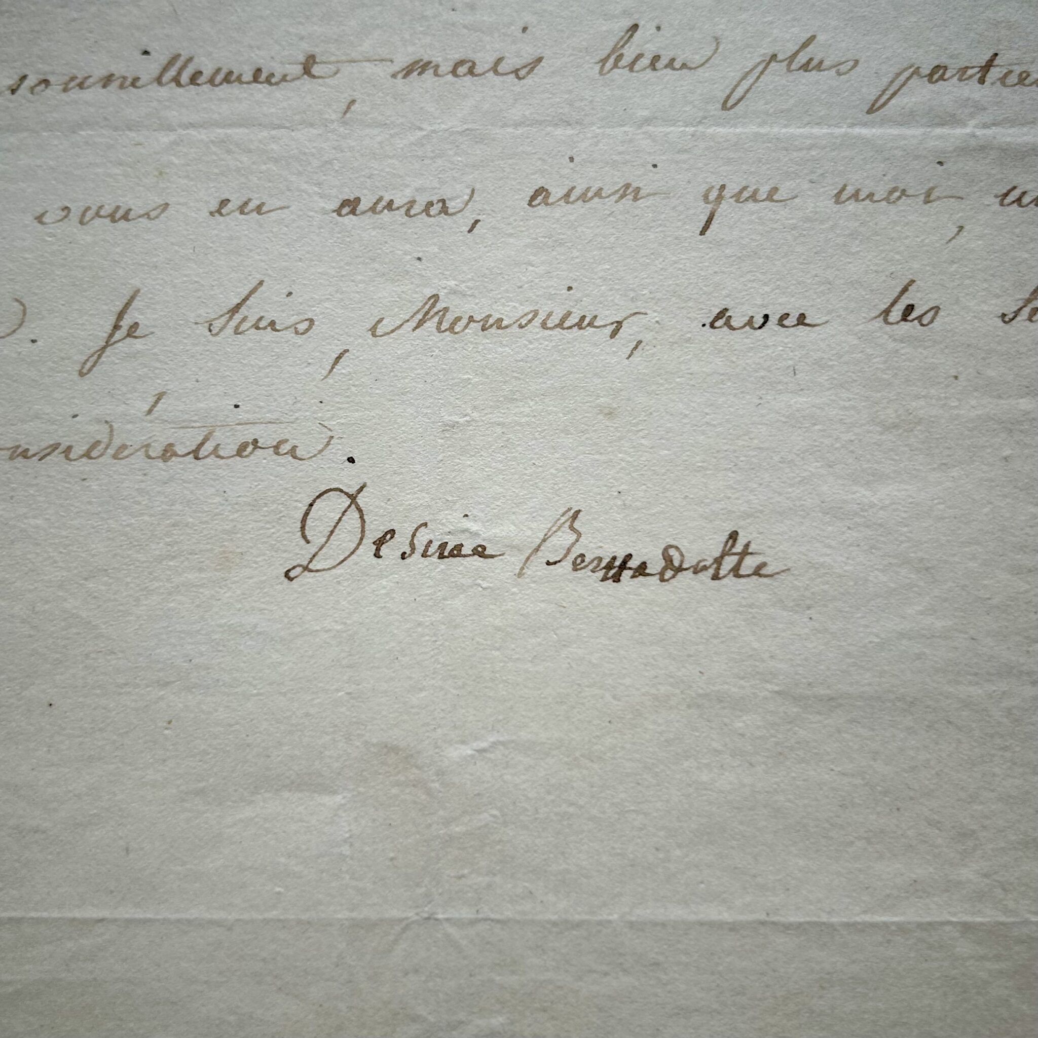 Désirée (Clary) Bernadotte interviene para asegurar que un estudiante de Pau sea admitido en el instituto de la ciudad