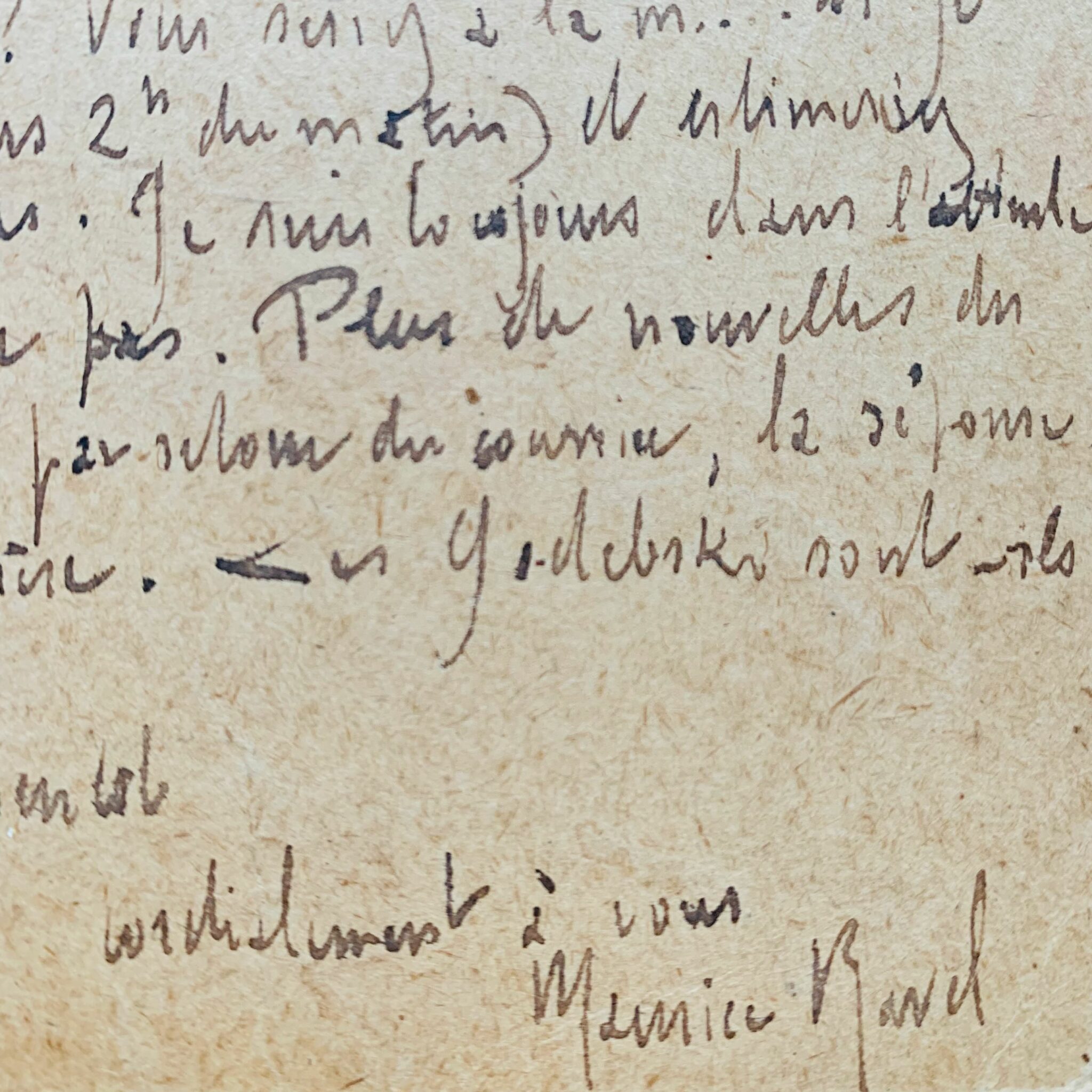 Maurice Ravel, tras ser movilizado, recibe una respuesta del editor Jurgenson