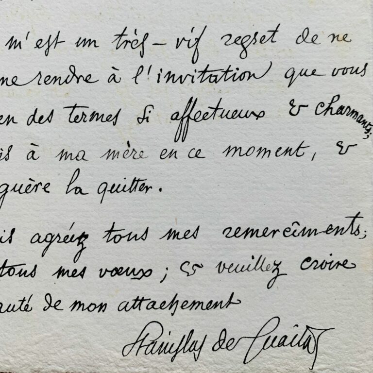 Stanislas de Guaita a la cervelle en déroute et une plume victime « d&rsquo;outrageantes rondes »