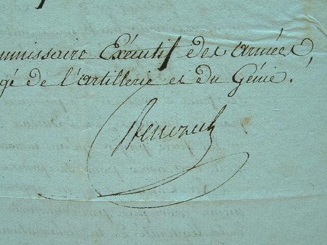 Bénézech accepte un important paiement à l'armée des Pyrénées.