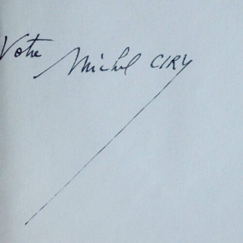 Deux lettres de Michel Ciry à Bertrand Py