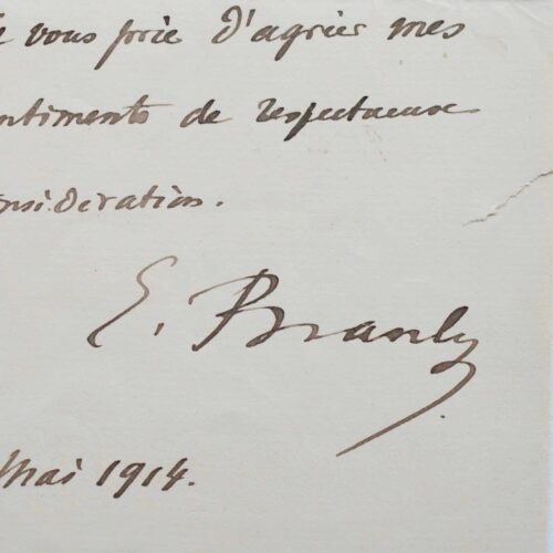 Édouard Branly, ses cours et ses expériences
