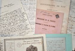 Ensemble de documents anciens sur les Pyrénées-Atlantiques.