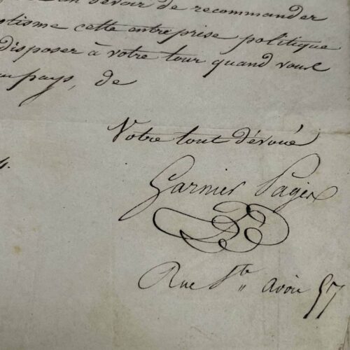 Etienne Garnier-Pagès promuove il Giornale del Popolo