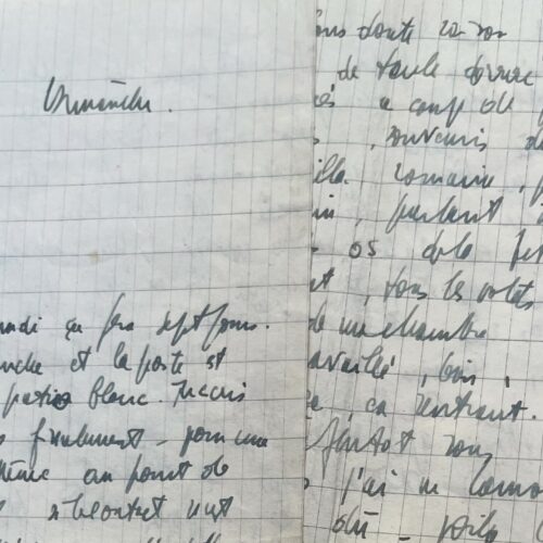 Exceptionnelle lettre d'amour de Jean-Paul Sartre, à sa maîtresse Évelyne Rey, teintée de sadomasochisme