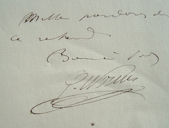 Gustave Horms. Les mille pardons de l'acteur.