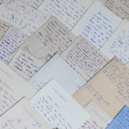Important ensemble de 30 lettres de Gustave Le Bon