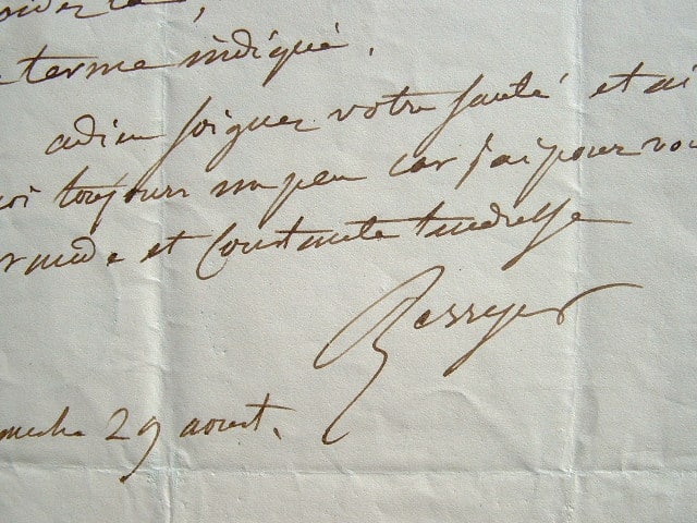La tendresse de Berryer pour Lamennais.