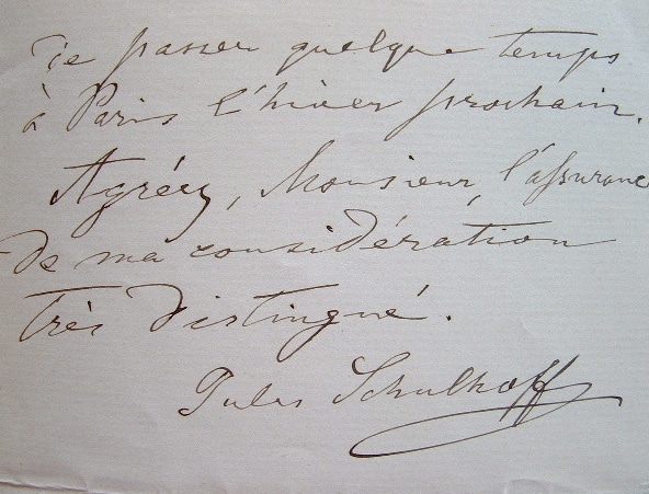 Le compositeur tchèque Julius Schulhoff recense ses oeuvres.