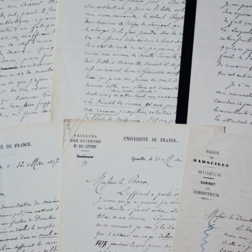 Le Dr Heckel complète la collection de pipes du baron de Watteville
