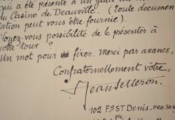 Le poète Jean Selleron propose l'un de ses textes.