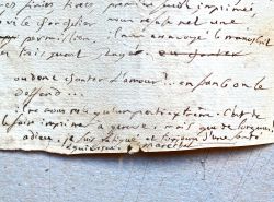 Lettre du pamphlétaire et compagnon de Gracchus Babeuf, Sylvain Maréchal.