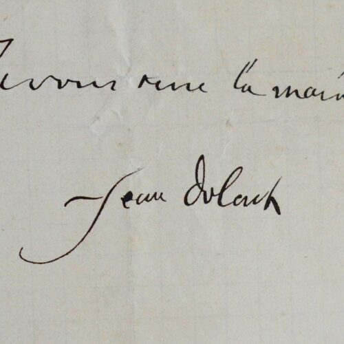 4 lettres de Jean Dolent à Adrien Remacle