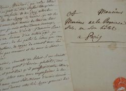 Louis d'Ussieux conseille Grimod de La Reynière avant d'aller voir le censeur.