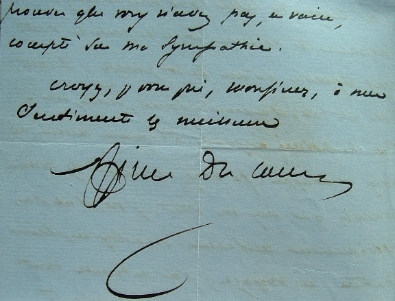 Maxime Du Camp, ermite et soldat découragé.