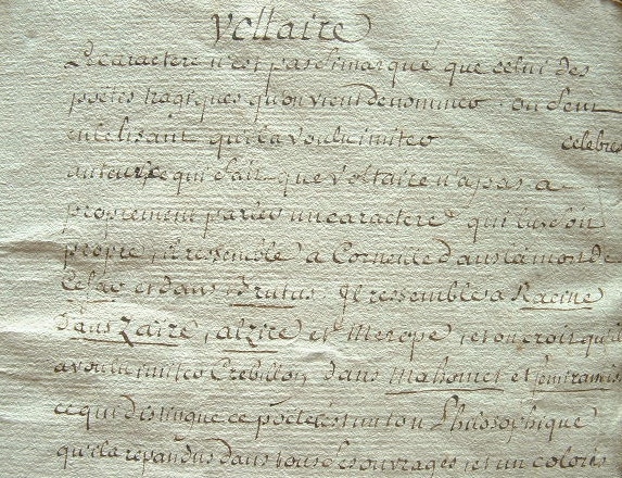 Observations sur les poètes tragiques.