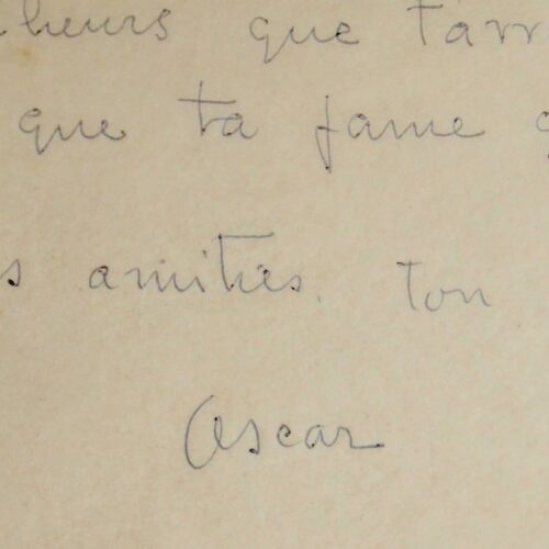 Oscar Dominguez : "Picasso ne signera jamais les gravures"