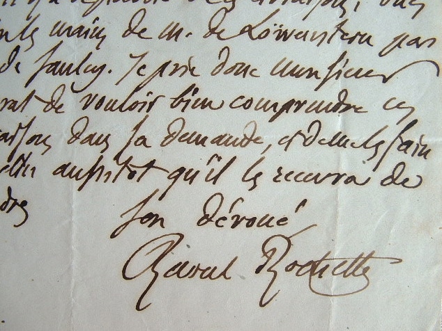 Raoul Rochette se fait envoyer un livre sur Layard.