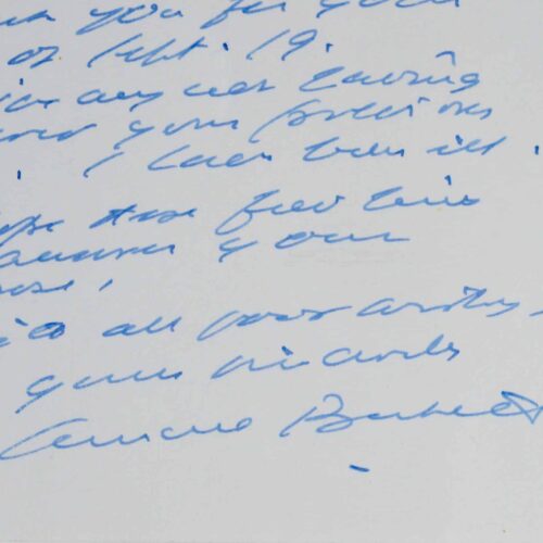 Samuel Beckett, malade, tarde à répondre