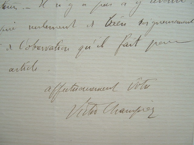 Victor Champier et l'erratum d'Alphonse Karr.