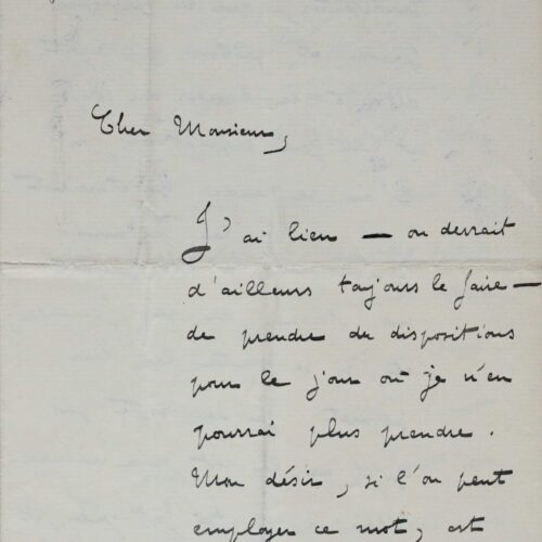 Bouleversantes dernières volontés de Frédéric Passy – vue 2