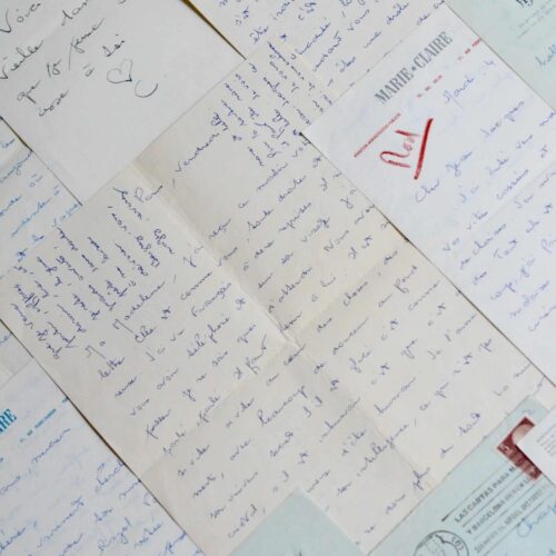 Affectueuse correspondance de Christine de Rivoyre à Madeleine Chapsal – vue 2