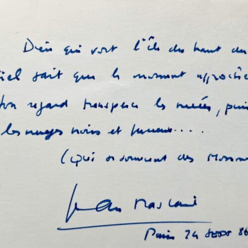 Citation de Jean Raspail extraite de "Qui se souvient des hommes" – vue 2