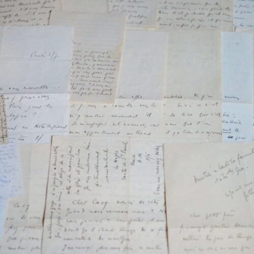 Correspondance de René Schwob à Casy Rivière – vue 2