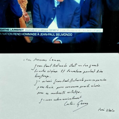 Costa-Gavras rend hommage à Jean-Paul Belmondo – vue 2