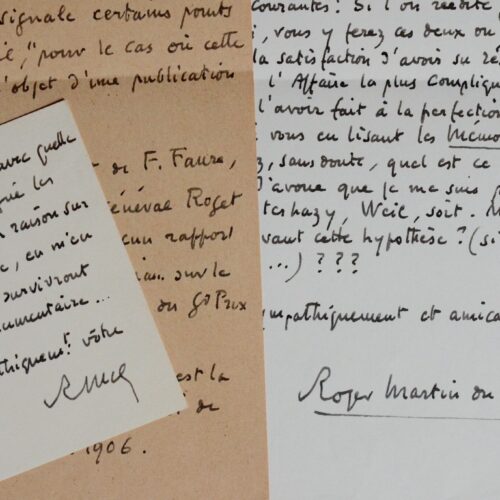 De Roger Martin du Gard à Jean Bloch-Michel – vue 2