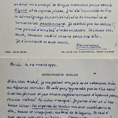 Dominique Rolin habitée par Venise – vue 2