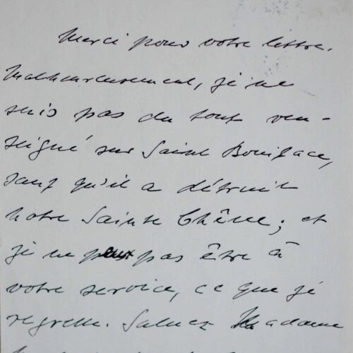 Ernst Jünger et Saint-Boniface – vue 2