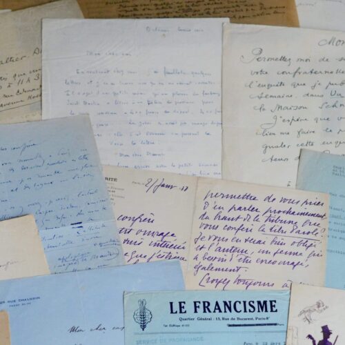 Le Crapouillot : correspondance, dessins et manuscrits – vue 2