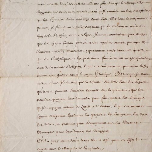 Louis XIV : diviser pour mieux régner pendant les Guerres de Religions, en Suisse – vue 2