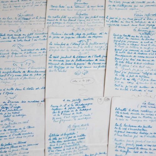 Manuscrit poétique inédit de Max Jacob – vue 2