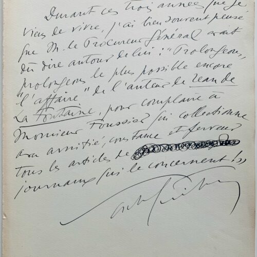 Sacha Guitry obtient un non-lieu à son accusation – vue 2