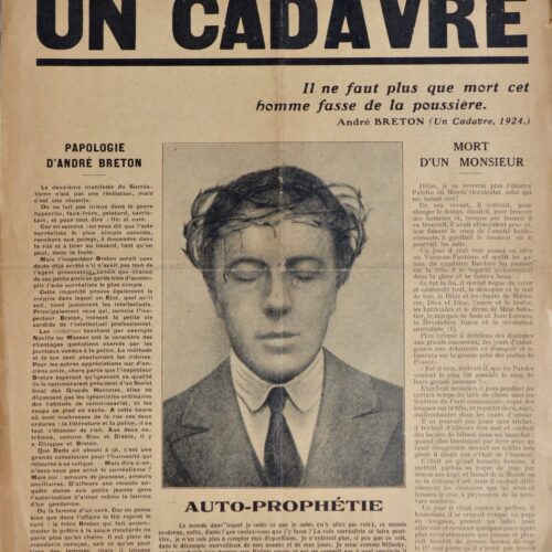 'Un cadavre' : violente charge contre André Breton – vue 2