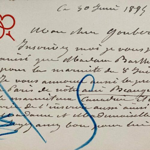 Bartholdi invite l'ancien maire de Montréal, Honoré Beaugrand, à un gala – vue 2