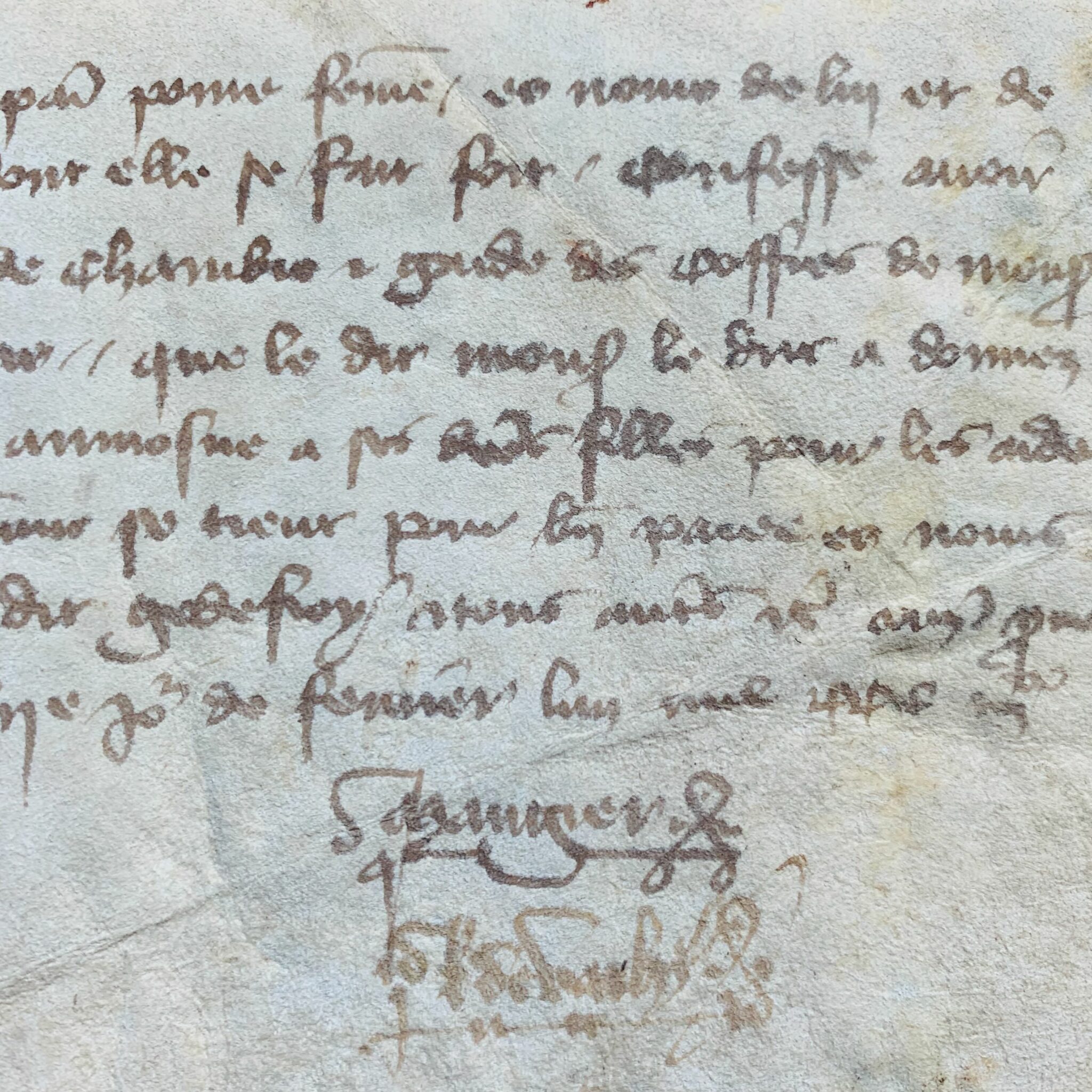 1396: Alms given by the Duke of Orléans to a poor woman to help her marry off her daughters