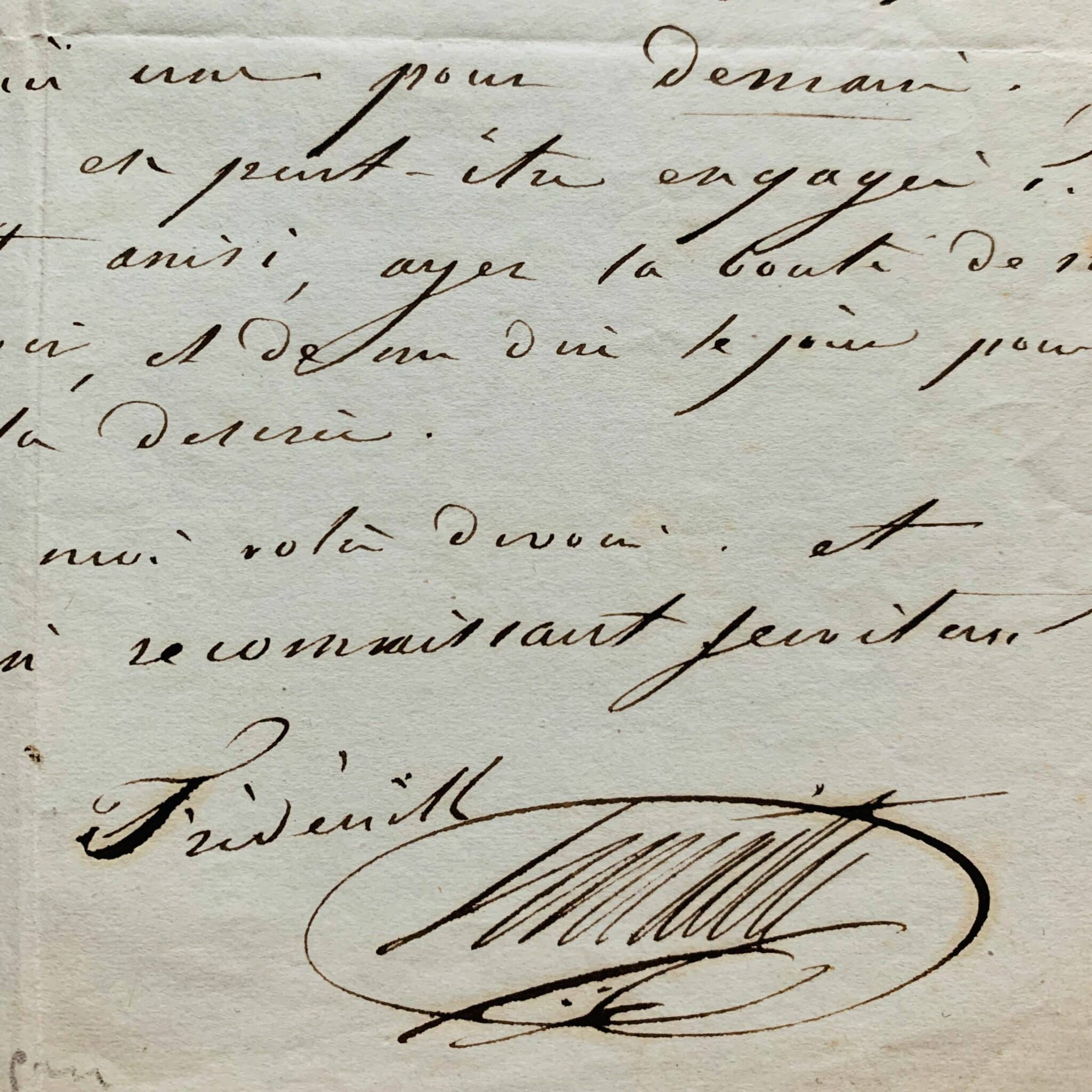 Frédérick Lemaître se réserve pour le soir