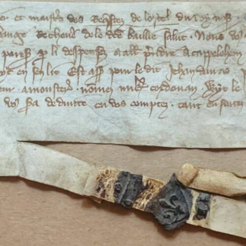 En 1341, le gouverneur d'Amiens fait face aux dépenses – vue 2