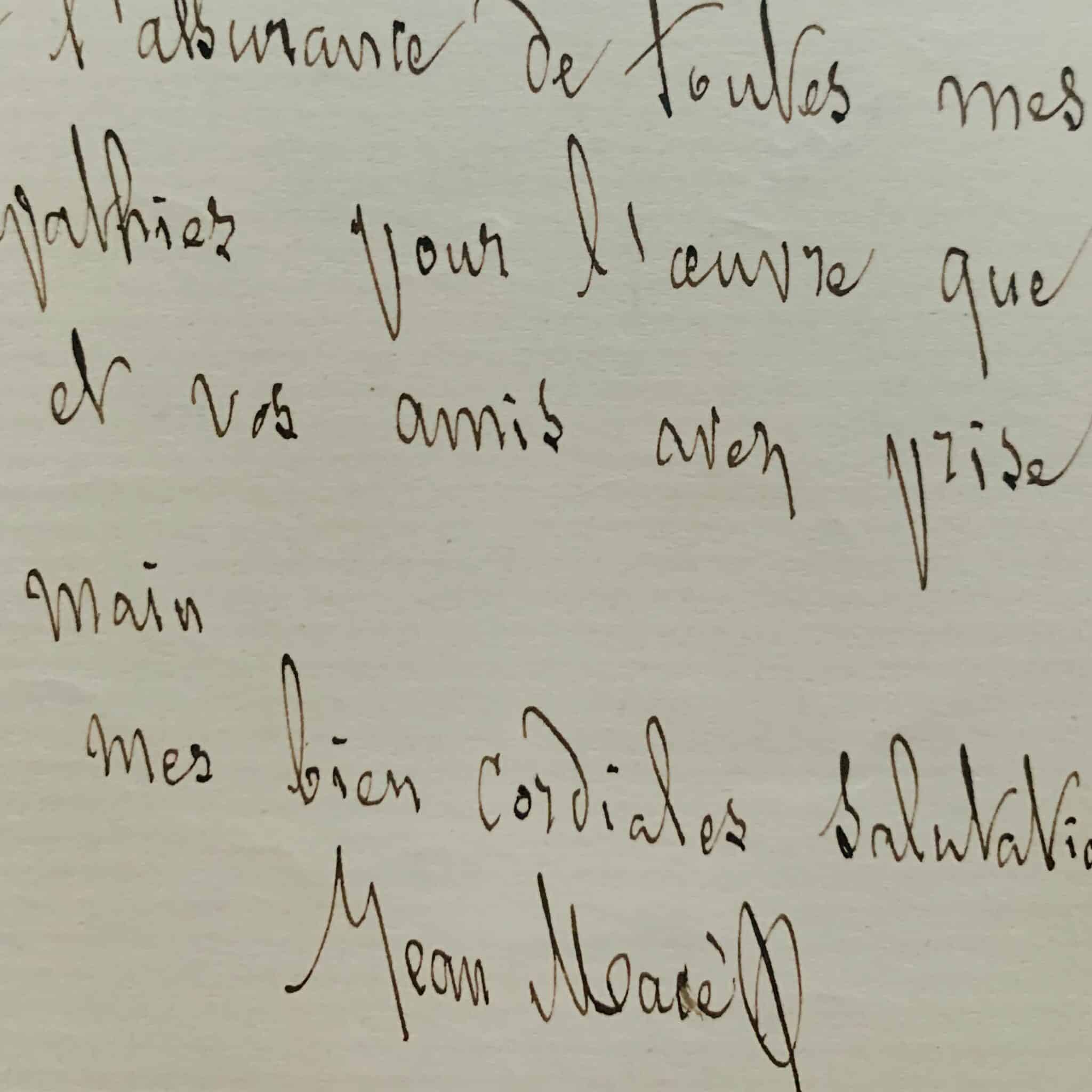 Jean Macé n'assistera pas au Comité de la Ligue Internationale de la Paix et de la Liberté