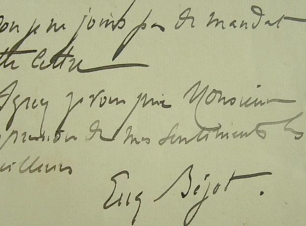 Eugène Béjot à un banquet annuel.