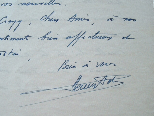 La philosophie de l'avionneur Henry Potez.